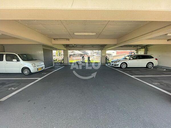 【駐車場】ビューテラスあびこ　駐車場