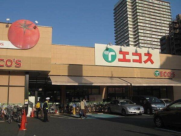 【周辺】エコス大横店 スギ薬局八日町店 520m