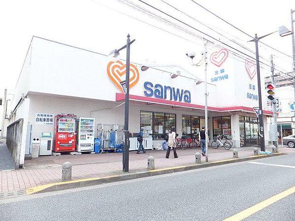 【周辺】sanwa栄通り中町店 徒歩4分。スーパー 270m
