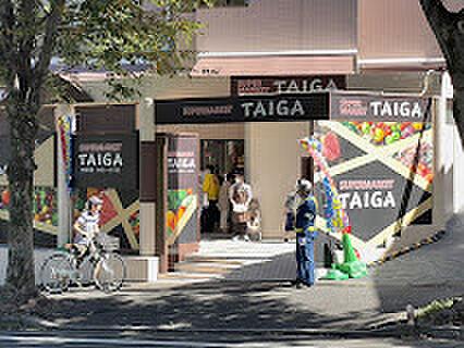 【周辺】スーパー生鮮館TAIGA(タイガ) 藤が丘店まで徒歩4分・317ｍ