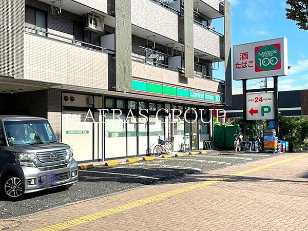 【周辺】ローソンストア100上戸田一丁目店 261m