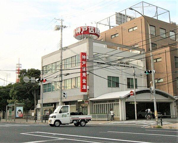 【周辺】銀行「神戸信用金庫兵庫支店まで442m」