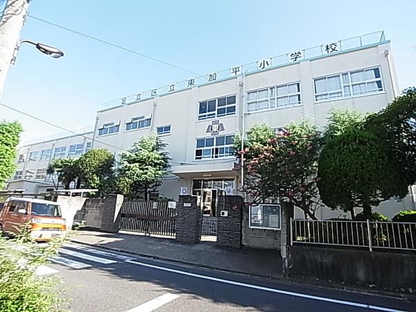 【周辺】足立区立東加平小学校（136m）