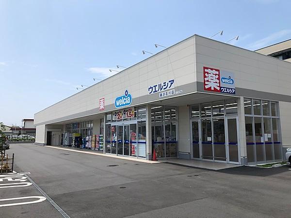 【周辺】ドラッグストアウエルシア藤沢石川店まで約２６０ｍ（徒歩３分）