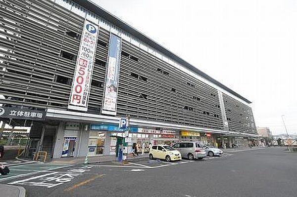 【地図】JR八幡駅　130ｍ
