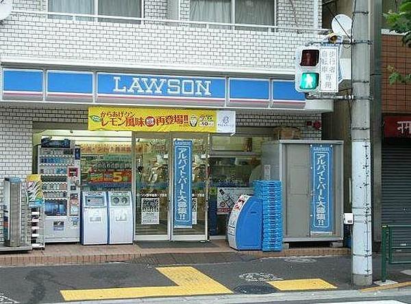 【周辺】ローソン西早稲田一丁目店 387m