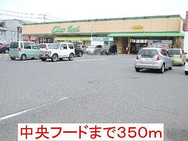 【周辺】スーパー「中央フード平田店まで649ｍ」