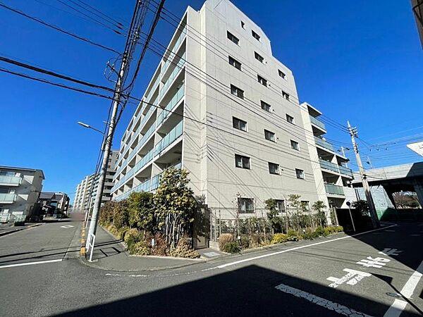 【外観】「北野」駅より徒歩3分！地上7階建てのRC造マンション。