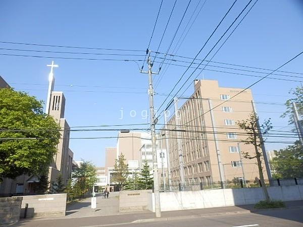 【周辺】私立藤女子大学 481m