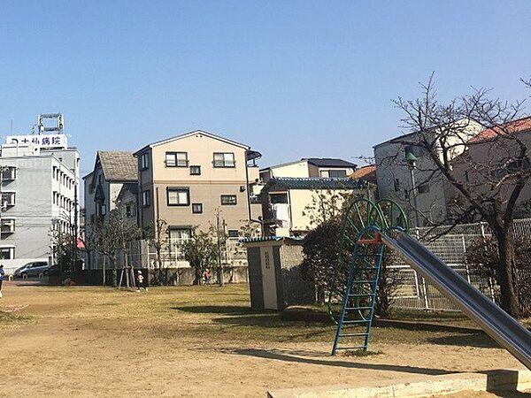 【周辺】【公園】上野芝向ヶ丘町きりんそう公園まで667ｍ