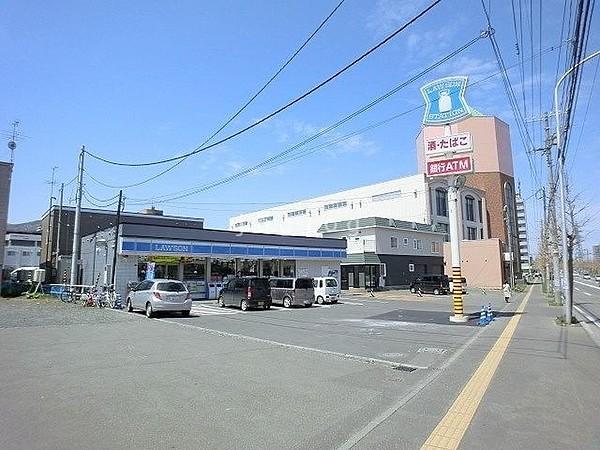 【周辺】ローソン　札幌手稲区役所前店