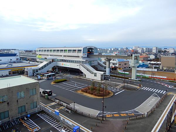【周辺】眺望良好です。上北台の駅も見えますね。晴れた日には気持ちの良い景色が見られそうです。
