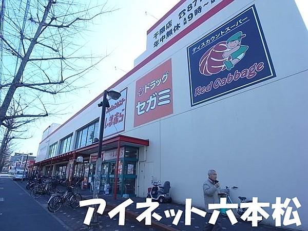 【周辺】ドラッグセガミ干隈店 867m