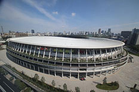 【周辺】新国立競技場 2019年11月末完成予定(約500m)