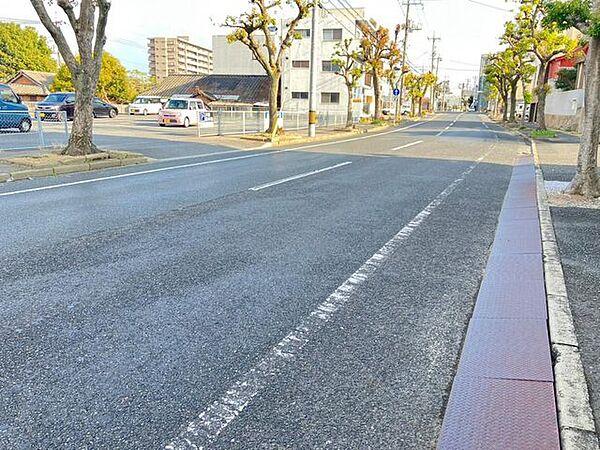 【外観】前面道路含む現地写真