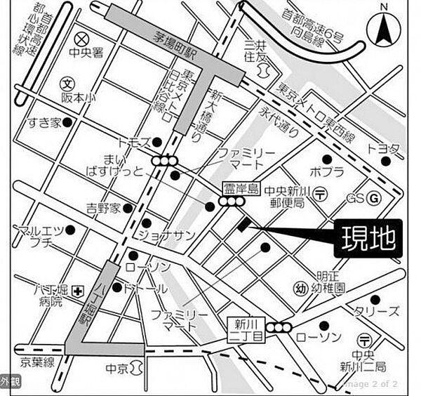 【地図】パートナーシップアパートメント