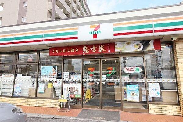 【周辺】セブンイレブン草津矢倉2丁目店 420m