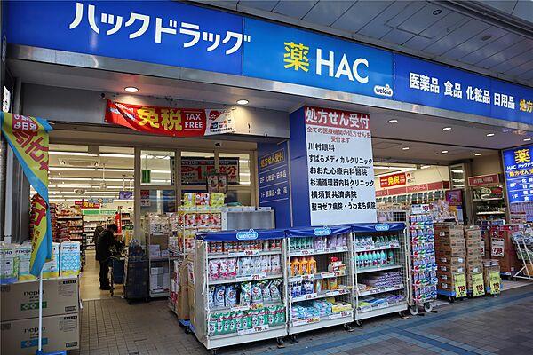 【周辺】ハックドラッグ横須賀中央店(537m)