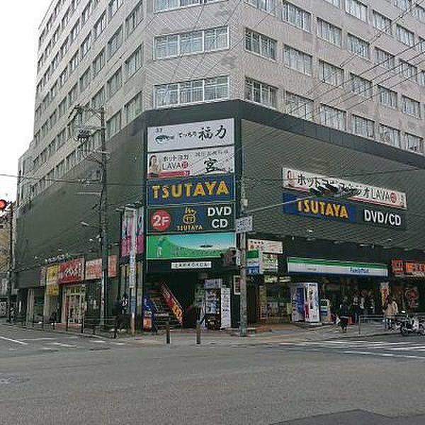 【周辺】TSUTAYA 上本町店（428m）