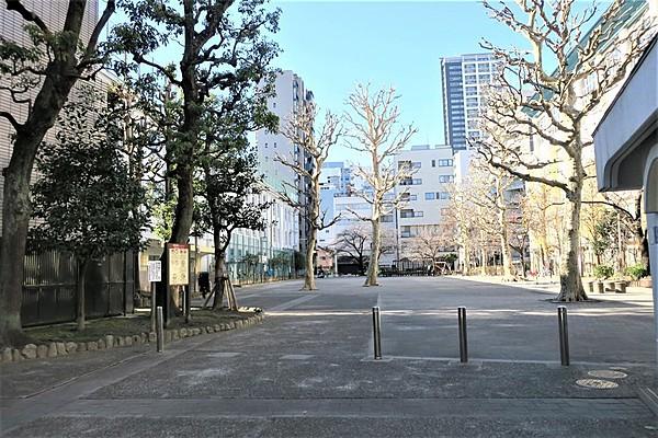 【周辺】柳北公園まで徒歩1分のほか、和泉公園も徒歩5分など緑の多いロケーション