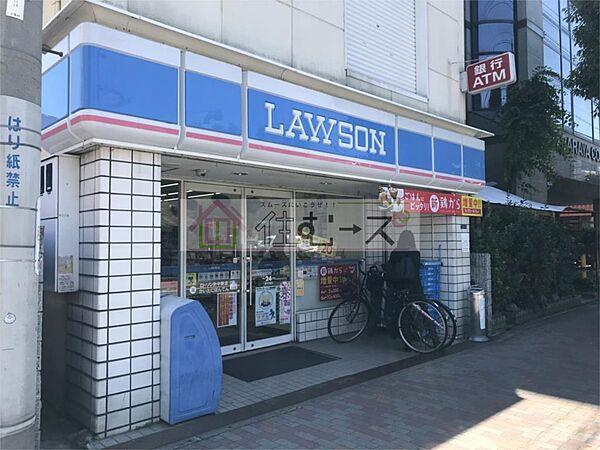 【周辺】ローソン 針中野店（328m）