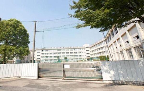 【周辺】葛飾区立新宿中学校 徒歩4分。中学校 270m