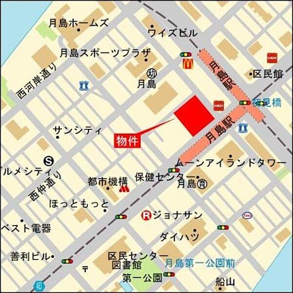 【地図】キャピタルゲートプレイス ザ・タワー