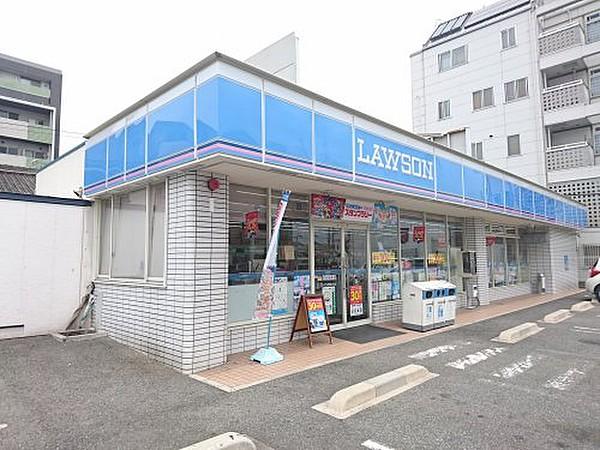 【周辺】コンビニエンスストアローソン 堺柳之町店まで145ｍ