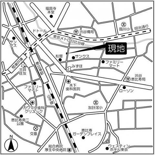 【地図】メゾン115