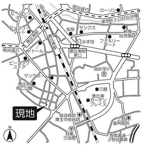 【地図】ブリックプレイス