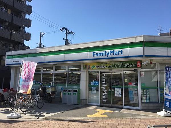【周辺】コンビニエンスストアファミリーマート関目高殿駅西店まで83ｍ