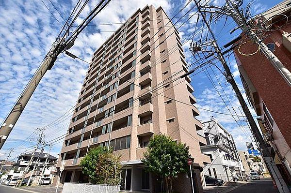 【外観】【サーパス西田】RC造14階建て12階部分のお部屋です♪