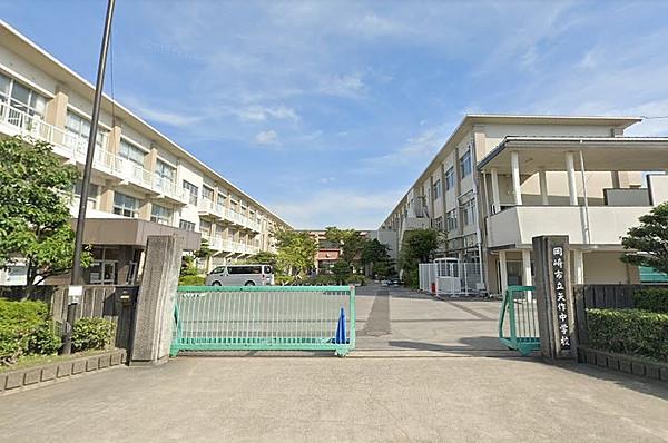 【周辺】周辺環境　矢作中学校　2021.10月