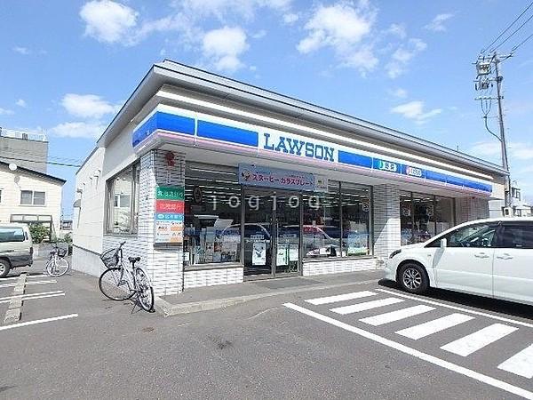 【周辺】ローソン 札幌白石中央1条店