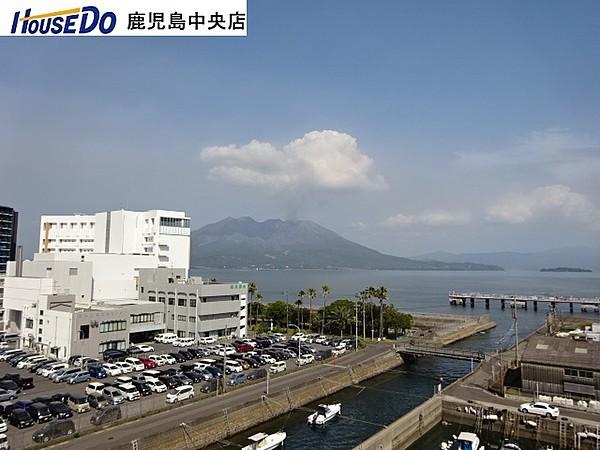 【周辺】室内からの眺望！桜島、錦江湾を望めます！