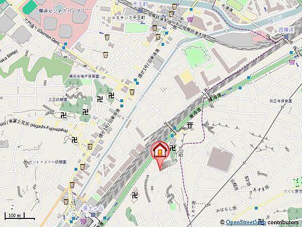 【地図】ＪＲ横須賀線　保土ヶ谷駅から徒歩６分