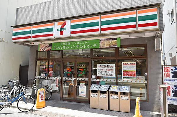 【周辺】セブンイレブン新丸子店 525m
