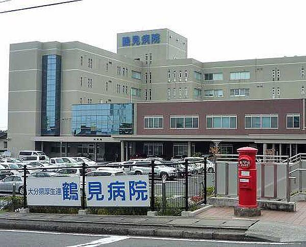【周辺】病院「大分県厚生連鶴見病院まで593m」