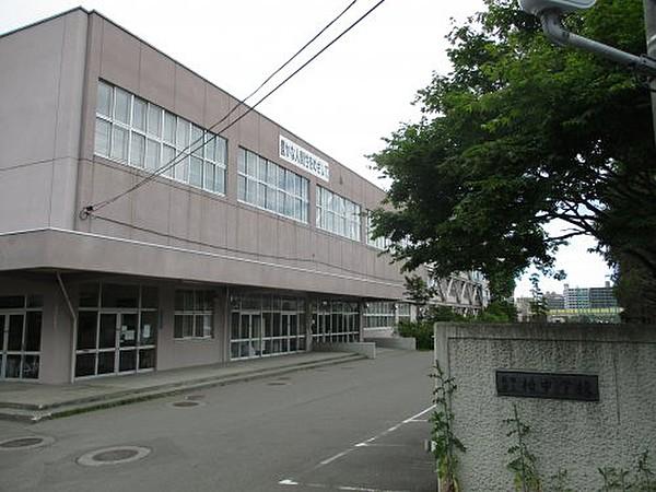 【周辺】中学校札幌市立中学校 柏中学校まで359ｍ