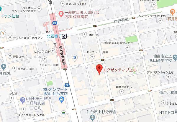【地図】地下鉄南北線「北四番丁」駅徒歩５分