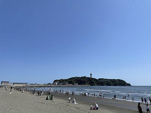 【周辺】片瀬西浜・鵠沼海水浴場まで約350ｍ！　夏の花火大会開催時には絶景が楽しめます！