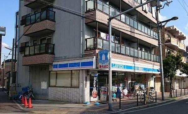【周辺】コンビニエンスストアローソン 南海沢ノ町駅前店まで398ｍ