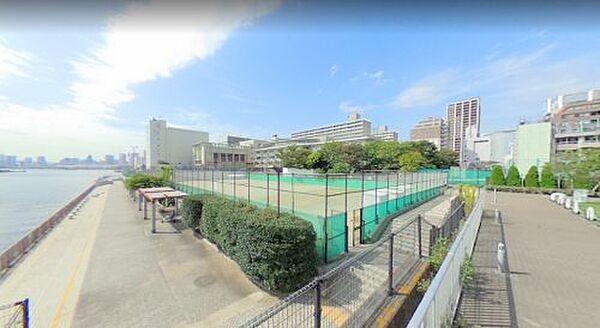 【周辺】【スポーツ施設】豊海運動公園（テニス場）まで580ｍ