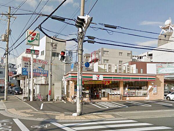 【周辺】セブンイレブン大阪長吉出戸2丁目店(コンビニ)まで194m