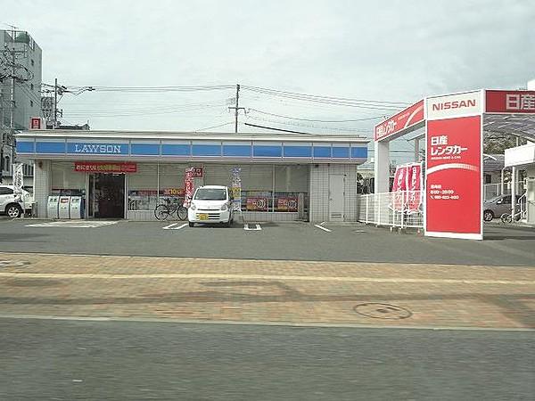 【周辺】ローソン 八幡筒井町店(150m)