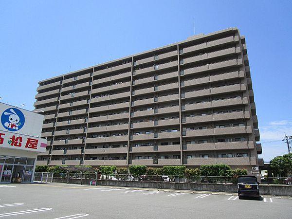 【外観】高知市中古分譲マンション　サーパス神田公園　10階　3LDK