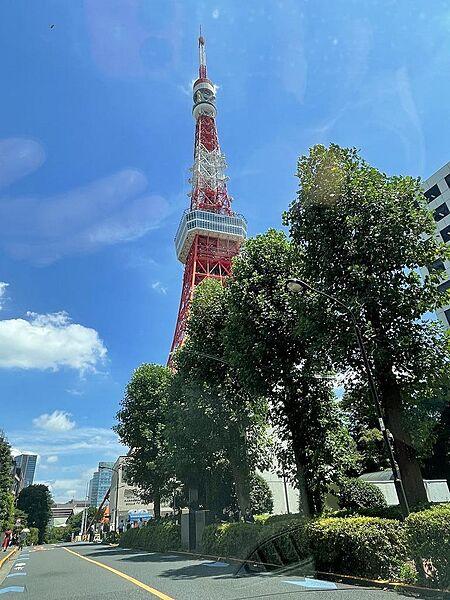 【周辺】津京タワーまで徒歩10分