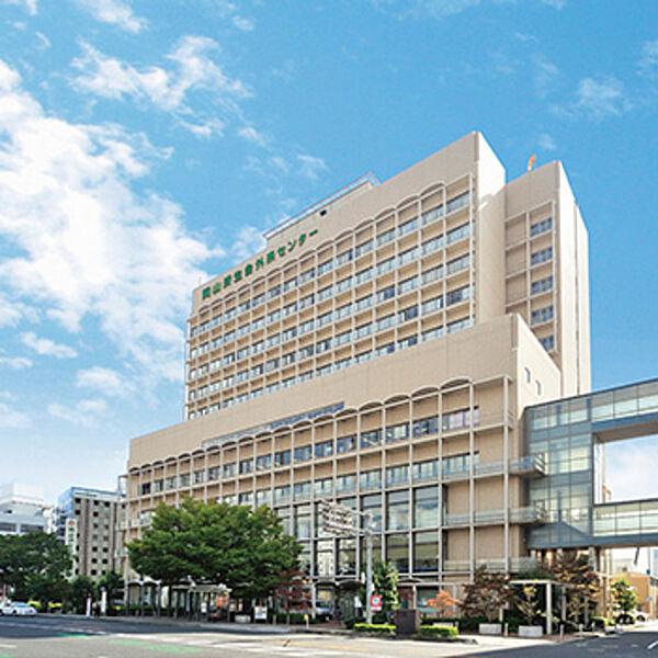 【周辺】病院「岡山済生会総合病院まで1064ｍ」