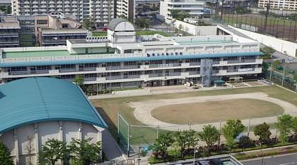 【周辺】江東区立第三大島小学校まで489m。本校は「誰もが幸せになれる学校」を目指して、学校づくりを行っていきます。