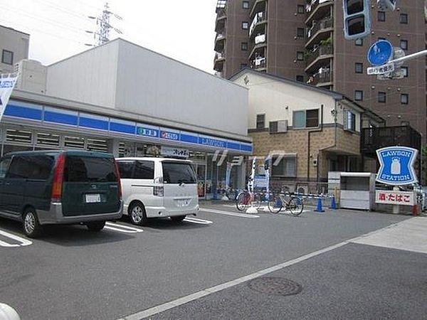 【周辺】ローソン綾瀬中央通り店まで203m 私たちはみんなと暮らすマチを幸せにします。